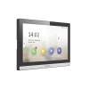 monitor ip wifi touch screen 7" bisel delgado para videoportero ip / vídeo en vivo / poe estándar / apertura remota / llamada entre monitores / audio bidireccional / borde slim