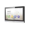 monitor ip wifi touch screen 7" bisel delgado para videoportero ip / vídeo en vivo / poe estándar / apertura remota / llamada entre monitores / audio bidireccional / borde slim