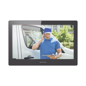 monitor touch screen 10" para videoportero ip / estético / video en vivo / wifi / apertura remota / llamada entre monitores / audio de dos vías / policarbonato