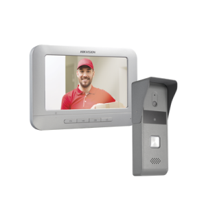 kit de videoportero analógico con pantalla lcd a color de 7" / frente de calle para exterior ip65 / salida de relevador