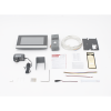 kit de videoportero analógico de metal / ip a 4 hilos con función de llamada a app hik connect / monitor se conecta a internet por cable o wifi y por 4 hilos al frente de calle ip65 / expandible a mas equipos