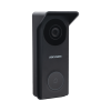 kit de videoportero hibrido turbohd con pantalla lcd touch de 7" wi fi / frente de calle para exterior metalico / 720p (1 megapíxel )117° de visión (gran angular) / llamada a app hik connect