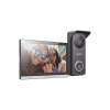 kit de videoportero hibrido turbohd con pantalla lcd touch de 7" wi fi / frente de calle para exterior metalico / 720p (1 megapíxel )117° de visión (gran angular) / llamada a app hik connect