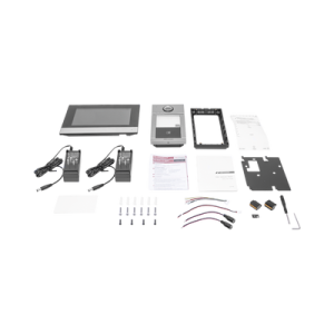 kit de videoportero ip poe estandar con llamada a app de smartphone (hik connect) / apertura con tarjeta mifare / frente de calle ik08 & ip65 / soporta 2 puertas