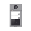videoportero ip 2 megapixel / llamada y apertura remota desde app hik connect (requiere monitor) / poe / exterior ip65 + antivandalico ik08 / 2 departamentos / apertura con tarjeta / soporta 2 puertas y hasta 6 monitores