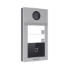 videoportero ip 2 megapixel / llamada y apertura remota desde app hik connect (requiere monitor) / poe / exterior ip65 + antivandalico ik08 / 2 departamentos / apertura con tarjeta / soporta 2 puertas y hasta 6 monitores