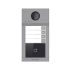 videoportero ip 2 megapixel / llamada y apertura remota desde app hik connect (requiere monitor )/ poe / exterior ip65 + antivandalico ik08 / 4 departamento / apertura con tarjeta / soporta 2 puertas y hasta 6 monitores