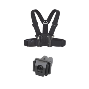 kit de arnes de pecho y adaptador para body cam hikvision / compatible con ds mh2311 y ds mcw406.