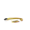 cable adaptador para entrada y salida de alarmas / compatible para el kit ds mp5604sd/glf(lite)(kit)