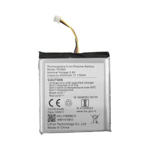 batería de respaldo para panel de alarma hikvision / 4520 mah / compatible con paneles ax pro ax hub hibrido versión 1 (ds pha64 w4p) y repetidor ax pro ds pr1 wb