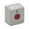 botón de pánico cableado / compatible con cualquier panel de alarma / llave de seguridad / na/nc / material retardante al fuego (abs)