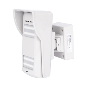 (ax hub) detector dual tech inalámbrico para exterior + montaje de pared