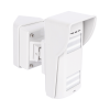 (ax hub) detector dual tech inalámbrico para exterior + montaje de pared + adaptador