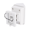 montaje para sensor pir exterior + adaptador para sensor pir exterior