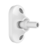 montaje para sensores pir hikvision / montaje en pared o techo / ajuste rotativo / compatible con el pir cableado o inalambrico (axpro) / facil de instalar (en segundos)