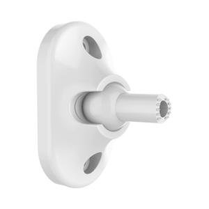 montaje para sensores pir hikvision / montaje en pared o techo / ajuste rotativo / compatible con el pir cableado o inalambrico (axpro) / facil de instalar (en segundos)