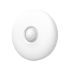 sensor pir de movimiento dual tech con cobertura de 360° / rango de detección 12 mts / uso en interior