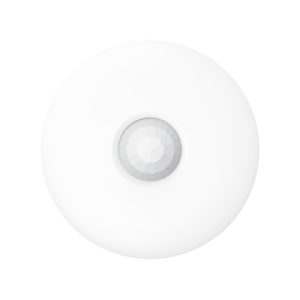 sensor pir de movimiento dual tech con cobertura de 360° / rango de detección 12 mts / uso en interior