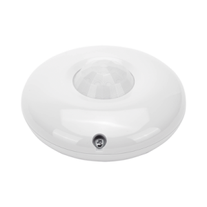sensor pir de movimiento con cobertura de 360° / rango de detección 12 mts / uso en interior