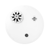 (ax pro) detector de temperatura inalámbrico para panel de alarma hikvision / interior / soporta funcionalidad autónoma / alerta cuando excede los 57°c / no compatible con el panel ds pha64 lp