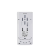 (ax pro) detector pir doble exterior ip65 / rango de detección 18 mts de profundidad colocado a 2.7 mts de altura / Ángulo de cobertura de 90° / inmunidad a mascotas 24 kg / no compatible con el panel ds pha64 lp