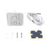(ax pro) detector de temperatura y detector de humedad inalámbrico / 2.7" de tamaño / uso en interior / rango de detección desde 35°c hasta 99°c