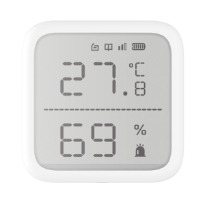 (ax pro) detector de temperatura y detector de humedad inalámbrico / 2.7" de tamaño / uso en interior / rango de detección desde 35°c hasta 99°c