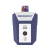 estación de alarma de panico de emergencia / cámara 2 megapixel / video y audio / sirena y estrobo (azul y rojo) / 10 mts de ir / isup