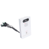 estación de alarma de pánico / cámara de 4 megapixel / micrófono integrado / exterior ip65 / protección ik10 / poe / 10 mts ir / entradas y salidas de alarma