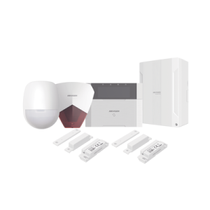 kit panel de alarma hybrid pro / 1 panel híbrido / 1 teclado lcd / 1 pir / 2 contactos magnéticos / 1 sirena roja