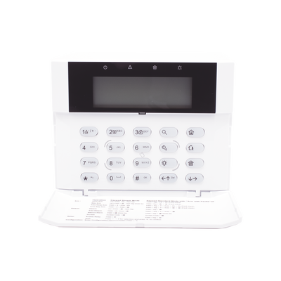 (ax hybrid pro) teclado compatible con el panel hybrid pro hikvision ds pha64 lp y ds pha64 lp(b) / pantalla lcd / 2 zonas cableadas / 1 salida de alarma / 64 llaveros (ax hybrid pro) teclado compatible con el panel hybrid pro hikvision ds pha64 lp y ds pha64 lp(b) / pantalla lcd / 2 zonas cableadas / 1 salida de alarma / 64 llaveros