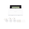 (ax hybrid pro) teclado compatible con el panel hybrid pro hikvision ds pha64 lp y ds pha64 lp(b) / pantalla lcd / 2 zonas cableadas / 1 salida de alarma / 64 llaveros