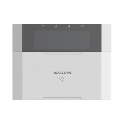(ax hybrid pro) teclado compatible con el panel hybrid pro hikvision ds pha64 lp y ds pha64 lp(b) / pantalla lcd / 2 zonas cableadas / 1 salida de alarma / 64 llaveros (ax hybrid pro) teclado compatible con el panel hybrid pro hikvision ds pha64 lp y ds pha64 lp(b) / pantalla lcd / 2 zonas cableadas / 1 salida de alarma / 64 llaveros