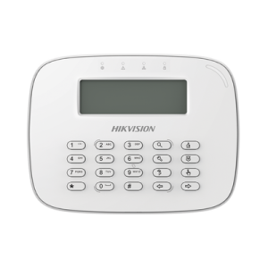 teclado lcd / cableado / compatible con el panel hibrido hikvision ds pha64 w4p y ds pha64 w4p2