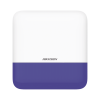 (ax pro) sirena inalámbrica con estrobo azul para exterior ip65 / 110 db