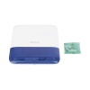 (ax pro) sirena inalámbrica con estrobo azul para exterior ip65 / 110 db