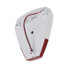 sirena estrobo cableada hikvision / ideal para cualquier panel de alarma / roja / 105 db / protección ip54