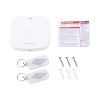 (ax hub) lector de tag inalámbrico para panel de alarma hikvision / exterior ip65 / permite armar y desarmar