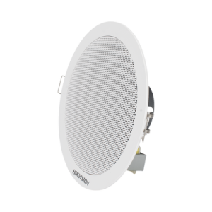 altavoz montaje en plafón | 6 watts | 100 v | rejilla de metal | color blanco | uso interior
