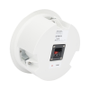 altavoz secundario para montaje en plafón | 3 watts | 8 ohms | compatible con altavoz ip hikvision | uso en interior