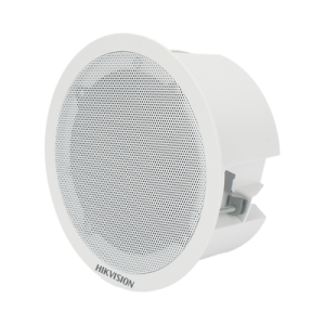 altavoz secundario para montaje en plafón | 3 watts | 8 ohms | compatible con altavoz ip hikvision | uso en interior