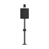 kit anpr / cámara ip 2 megapixel para control de acceso / luz de relleno blanca + pantalla de visualización / lente motorizado 3.1 a 6 mm / reconocimiento de placas
