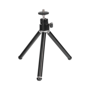 tripie para cámaras web / 15 a 30 cms / tornillo 1/4 / montaje universal / multiples usos / compatible con multiples marcas