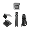 cámara web alta denificiÓn (1080p) / aro de luz interconstruido / gran angular / micrófono integrado / conector usb de 2 mts / fácil de instalar / reducción de ruido inteligente