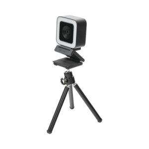 cámara web alta denificiÓn (1080p) / aro de luz interconstruido / gran angular / micrófono integrado / conector usb de 2 mts / fácil de instalar / reducción de ruido inteligente