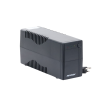 ups de 1000 va / 600 w / protección contra sobrecarga y descarga / entrada y salida 120 vca / 6 tomas nema 5 15r (4 con respaldo y 2 sin respaldo)
