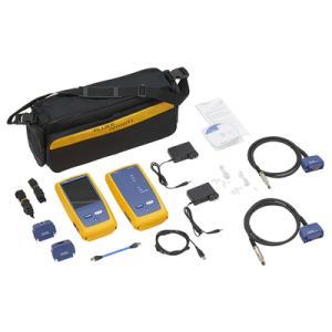 certificador dsx 602 para cable de cobre cat5e, cat6 y cat6a, frecuencia de 500 mhz, con wifi integrado y pantalla lcd de 5.7 in, versión internacional