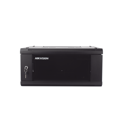 gabinete para montaje en pared piso / puerta de cristal templado / cuerpo fijo / 4 unidades de rack / 19" / fabricado en acero gabinete para montaje en pared piso / puerta de cristal templado / cuerpo fijo / 4 unidades de rack / 19" / fabricado en acero