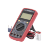kit multímetro digital dt9205a 600 vcc / vca catii, con pantalla lcd. incluye batería er 9v de 9v
