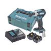 atornillador de impacto 18 vcc, 3,800 rpm, 180n.m. incluye: estuche makpac, cargador y 2 bat. 5ah